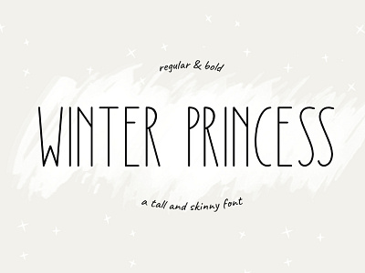 Winter Princess | Feminine Font