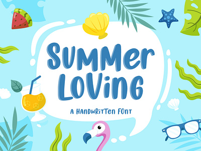 Summer Loving | A Handwritten Font