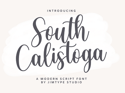 South Calistoga Font branding design font design fonthandwriting handlattering illustration letteringfont logo script lettering typography