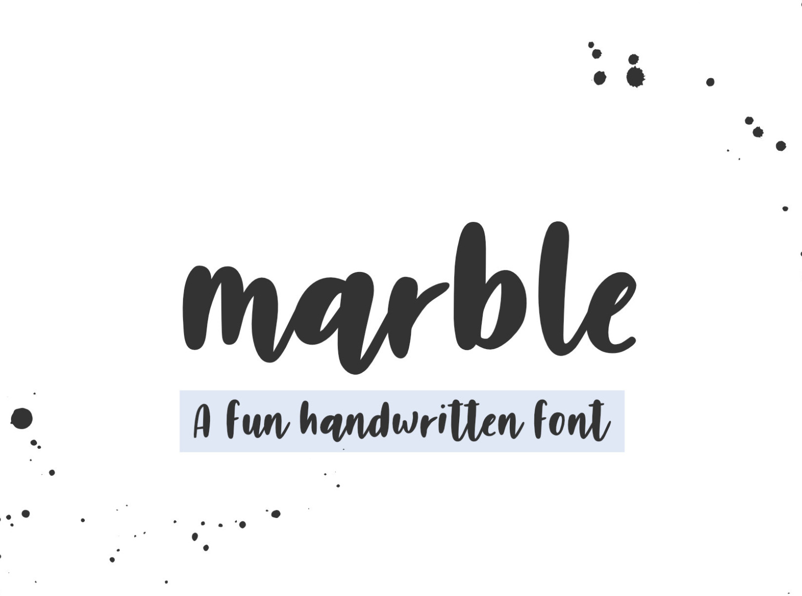 Marble Handwritten Font by Jimtype Studio on Dribbble