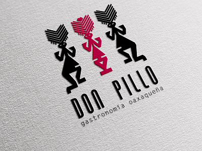Don Pillo- comida Oaxaqueña artdirection branding design logo