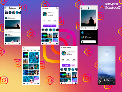 Instagram New Design by Feliciano_ Surya on Dribbble