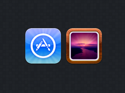 AppStore & Photos app store collab icons ios iphone photos theme