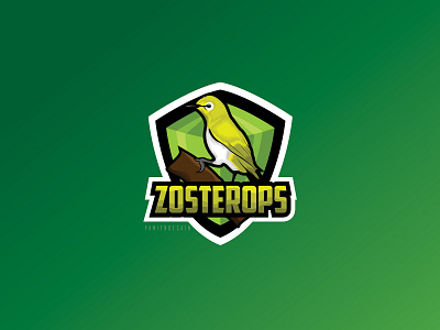 Zosterops animal animals bird bird icon bird illustration bird logo birds branding design illustration logo singer singers vector