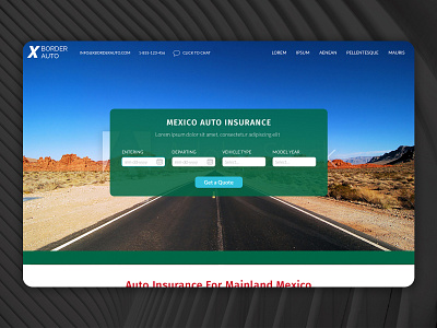 Xborderauto - Website Design