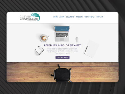 Clever Chameleon - Website Design