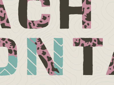 YWFT Yoke font layering retro ywft typeface