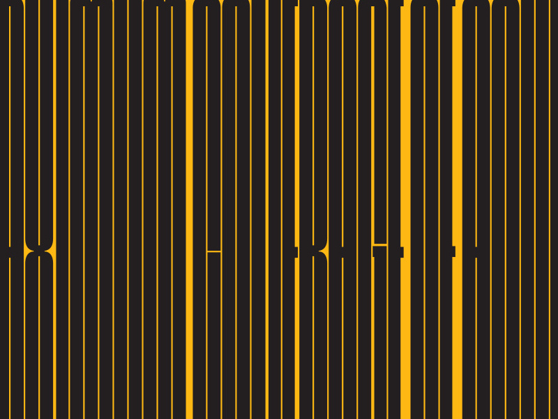 The World's Tallest Typeface tallest tall cinderblock new ywft font typeface 2015