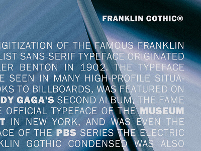 Franklin Gothic