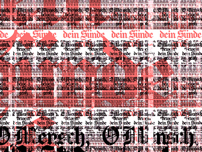 Gothic glitch 3.8 blackletter deconstructed distorted distortion experimental font generative generative art generativeart glitch glitch art glitchart gothic industrial red text text effect text effects type typography