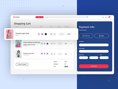 💳 Checkout | 🛍️ Shopping Cart branding checkout clothing design dollars ecommerce fashion flat design illustration money app payment shop shopping shopping cart ui ux web website design wordpress theme