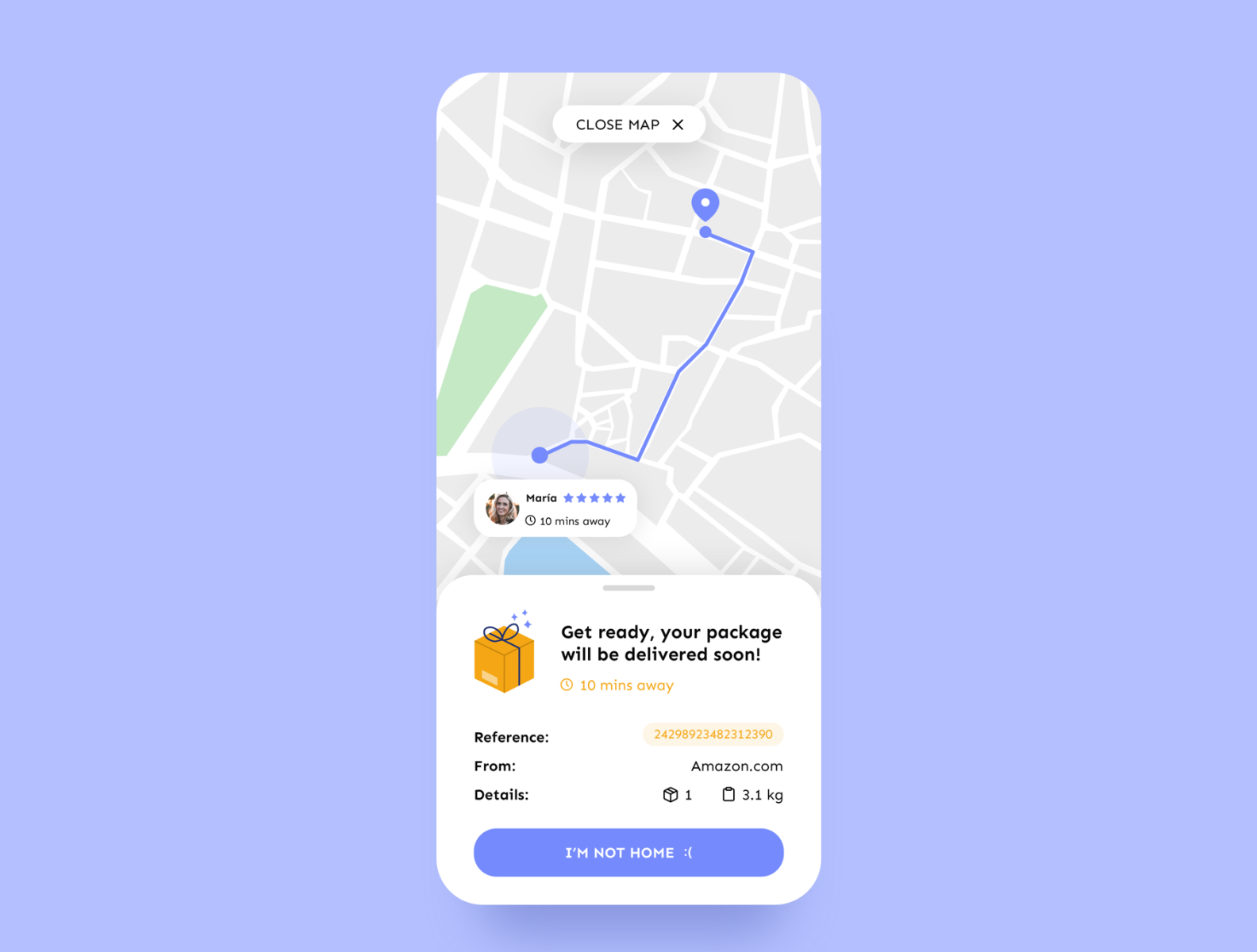 Delivery Tracker App By Raquel Sanchez On Dribbble