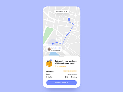 Delivery tracker app