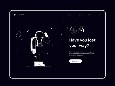 404 page 👩‍🚀