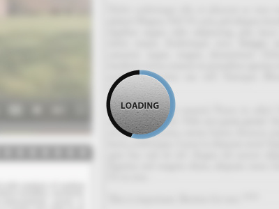 Loading icon loading texture timer