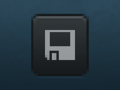 Enlarged Save Icon