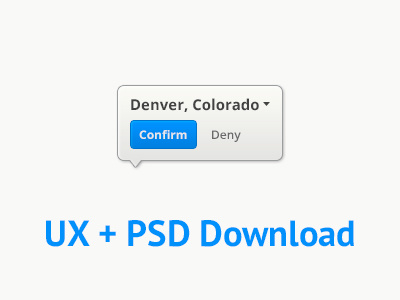 Popup: UX + PSD button free freebie popup ui ux