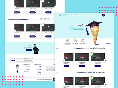 Barghyar LMS Ui/Ux Design