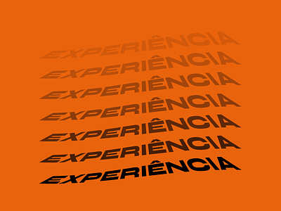 experiência | typography experiment design illustration typography vector