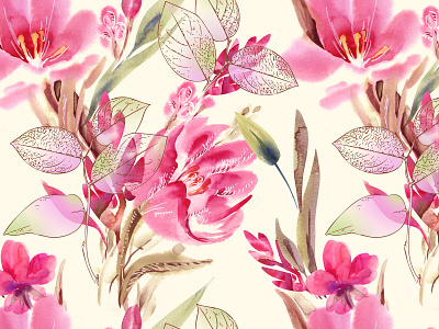 Floral Seamless Pattern