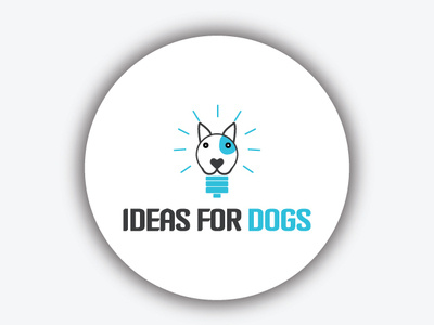 IDEAS FOR DOGS LOGO branding design icon illustration logo
