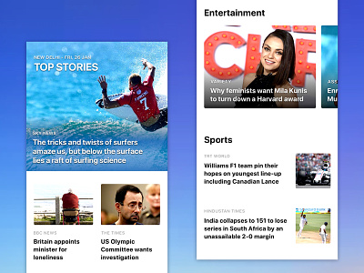 News entertainment ios 11 landing page news news landing news section sports top stories