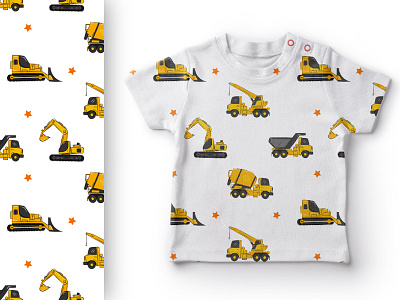 construction vehicle patterns