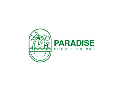 PARADISE Food & Drinks
Summer Logo Concept