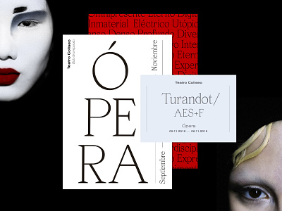 Identidad de institución cultural: Teatro Coliseo branding culture design editorial theater typography