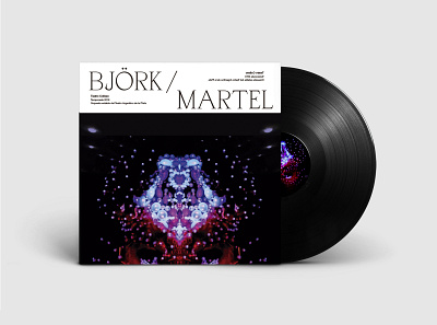Teatro Coliseo: Tapa de disco, Björk/Martel. ballet bjork björk branding concert culture editorial lucrecia martel music swan lake theater vynil