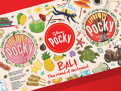 Glico's Pocky Bali Special Edition Package