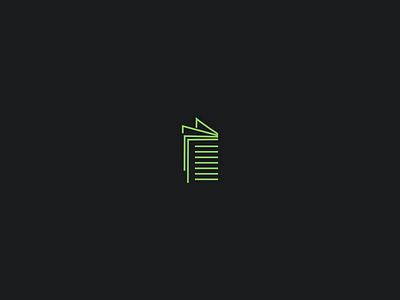 green book branding creative design educational flat icon lines