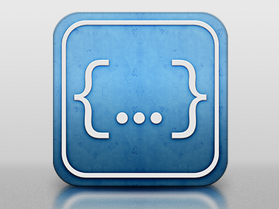 Bright GuyWritesCode Logo blue branding developer icon ios logo