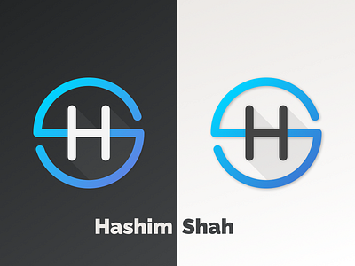 Hashim Shah design icon illustration logo typography vector