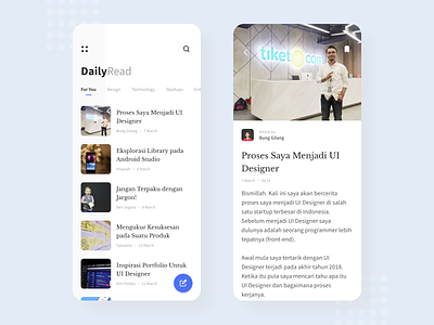 #Exploration | Article App android app app design article clean colour design details figma figmadesign interface ios mobile app design ui ui design uiux ux design uxdesign
