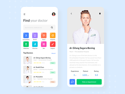 #Freebies | Doctor App android app design app design clean color design doctor app figma interface mobile app design typography ui uidesign uiux ux ux design uxdesign