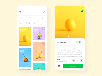 #Exploration | Healthy Store App