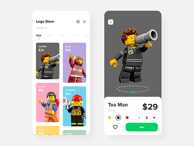 #Exploration | Lego Store App adobe xd android app design app design clean clean ui color ecommerce figma interface ios app design lego legos marketplace minimal mobile app design uidesign uiux ux ux desgin uxdesign