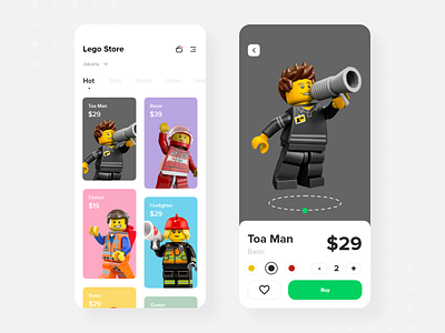 #Exploration | Lego Store App