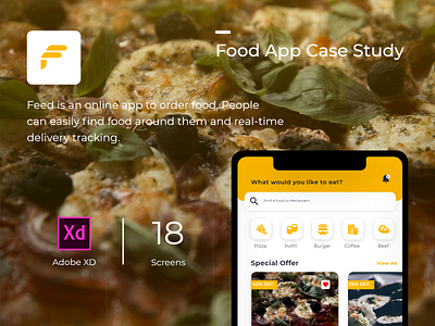 Food App | UI/UX Design #CaseStudy