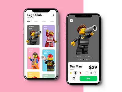 #Exploration | Lego Shopping App app clean concept design ecommerce illustration lego mobile mobile app mobile app design mobile shop typography ui uiux