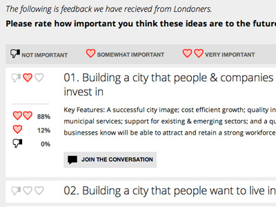 ReThink London Survey rtraction survey ui