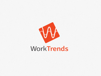 Worktrends Logo Concept 2 logo rtraction