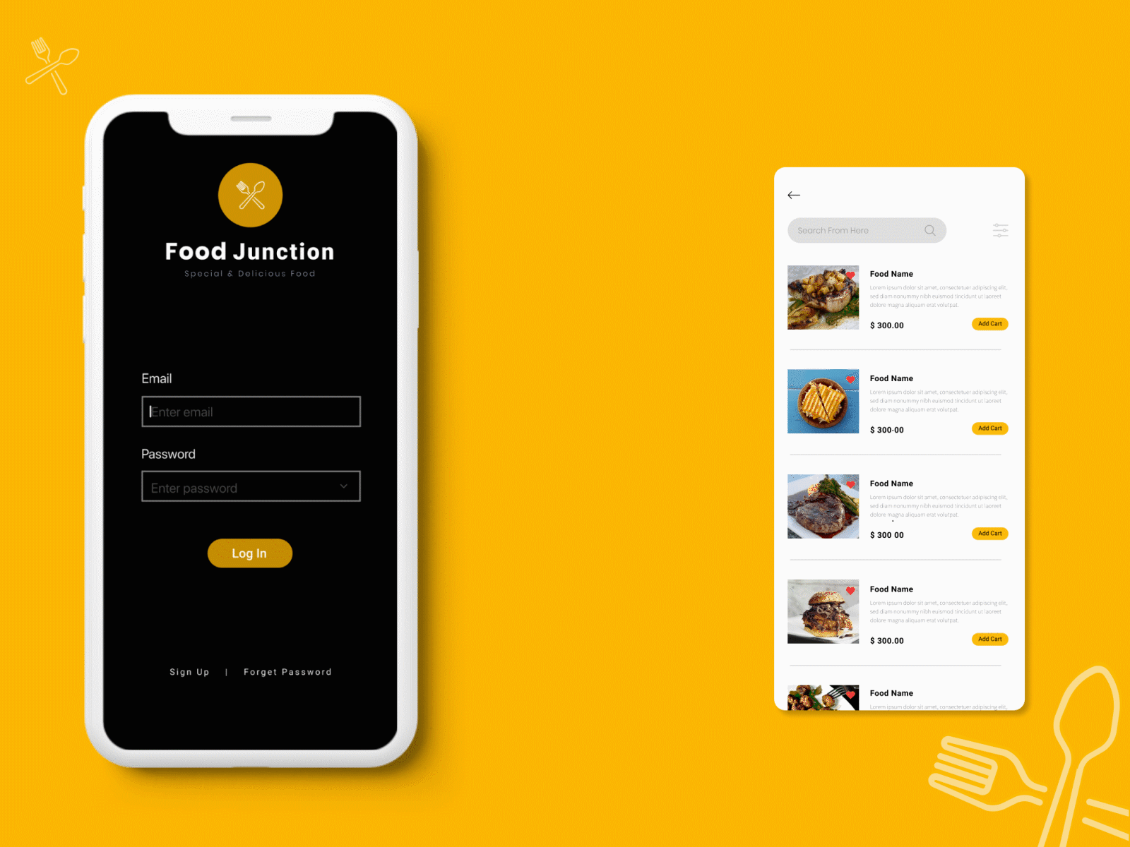 Food App Concept