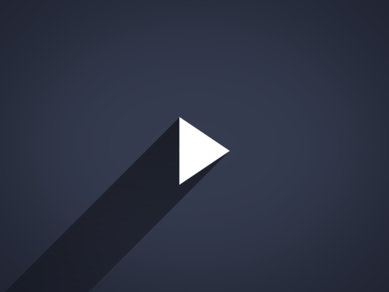 Play Pause Animation ae after effects flat motion design pause play shaddow