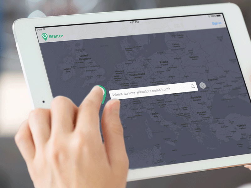Where do your ancestors come from? ancestors app family find gif ipad map parents roots