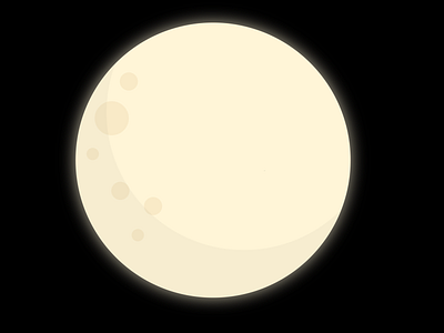 Moon design icon illustration vector