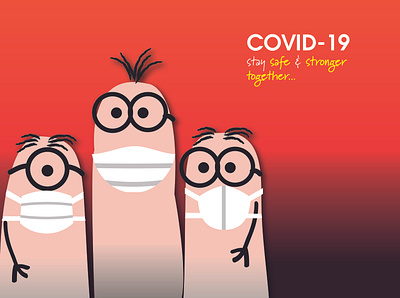 Covid 19 Design ad advice cartoon colombo comic covid covid19 design facemask illustrator sign srilanka viru virus