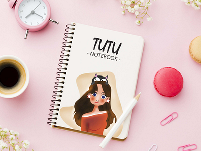 TUTU Notebook Cover Design