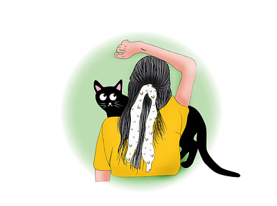 Mood - TUTU adobe art artistic direction artists cat cats character design colombo concept design creative design drawing dribbble flat illustration girl illustration illustrations illustrator lifestyle illustration sri lanka ui